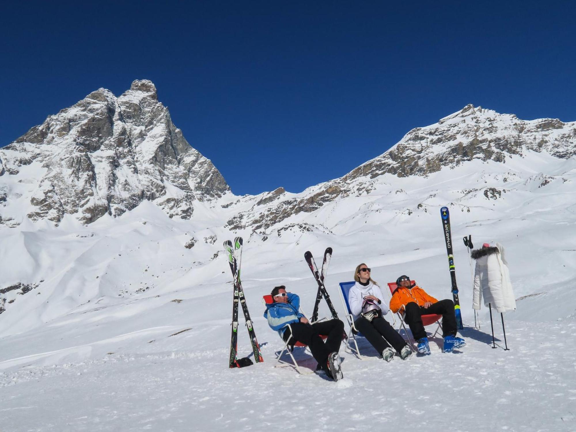 Contemporary Apartment In Breuil Cervinia Near Ski Area Eksteriør bilde